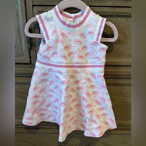Janie and Jack Pink Flamingo Tennis Dress